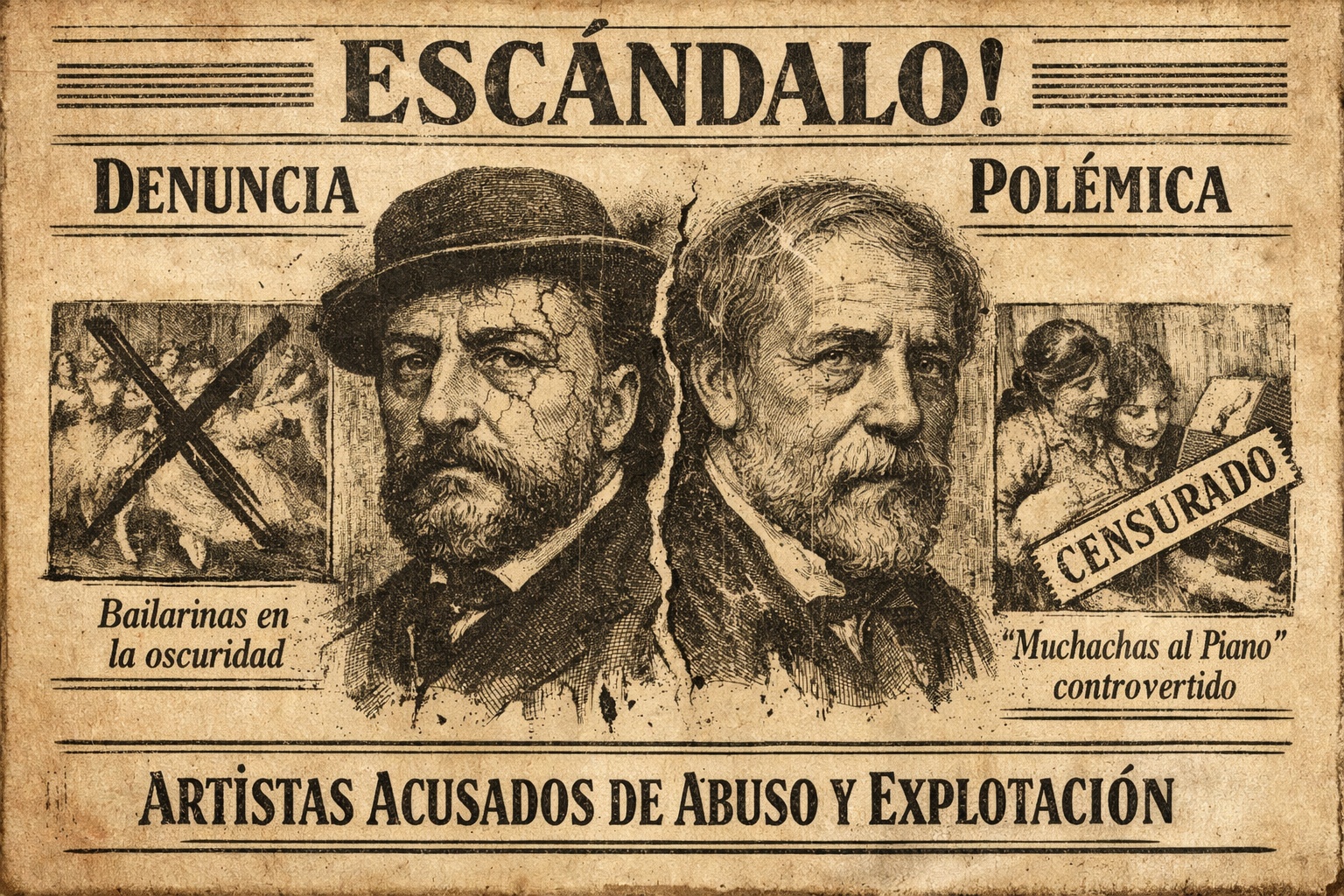 Imagen de Degas y Renoir acusados de abuso artístico